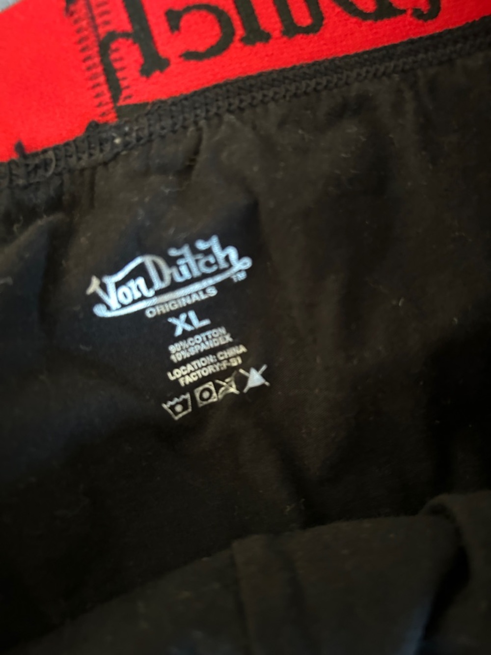 Von Dutch Men’s Boxer Briefs in Red, Black, Gray - Picture 5 of 5